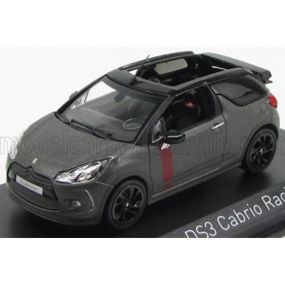 NOREV CITROEN DS3 CABRIOLET RACING 2014 - MATT GREY 1/43