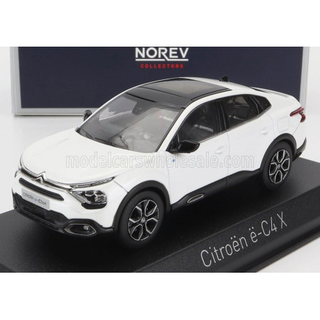 NOREV CITROEN e-C4 X 2023 - WHITE PEARL 1/43