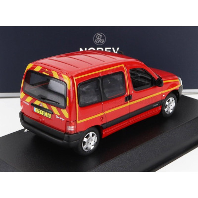 NOREV CITROEN BERLINGO SAPEURS POMPIERS 2004 - RED YELLOW 1/43