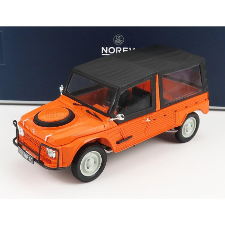 NOREV CITROEN MEHARI 4x4 KIRGHIZ 1979 - ORANGE 1/18