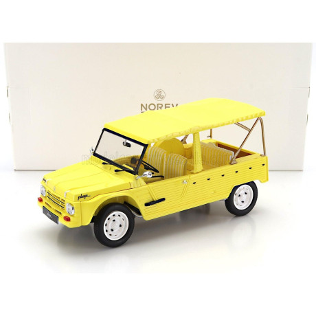 NOREV CITROEN MEHARI PLAGE 1983 - YELLOW 1/18