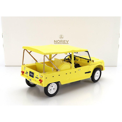 NOREV CITROEN MEHARI PLAGE 1983 - YELLOW 1/18