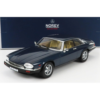 NOREV JAGUAR XJ-S COUPE 1988 - BLUE MET 1/18