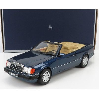 NOREV MERCEDES BENZ E-CLASS 300CE 24V (A124) CABRIOLET OPEN 1991 - NAUTICAL BLUE MET 1/18