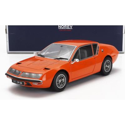 NOREV RENAULT ALPINE A310 1600 VF COUPE 1974 - ORANGE 1/18