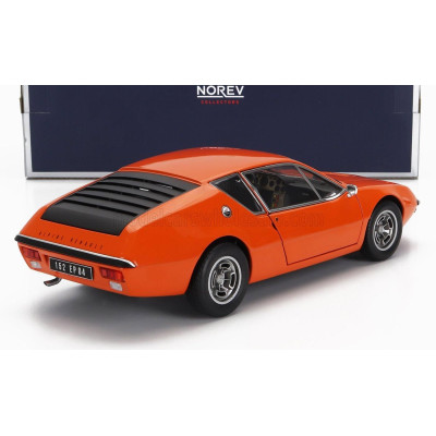 NOREV RENAULT ALPINE A310 1600 VF COUPE 1974 - ORANGE 1/18