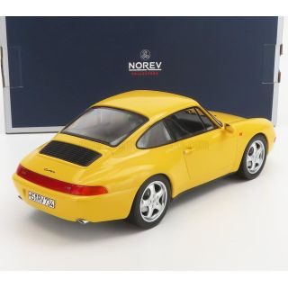 NOREV PORSCHE 911 993 CARRERA COUPE 1994 - YELLOW 1/18