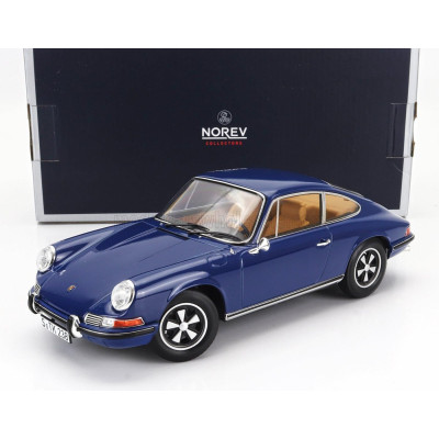 NOREV PORSCHE 911S COUPE 1969 - BLUE 1/18