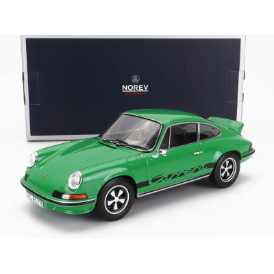 NOREV PORSCHE 911 CARRERA RS 2.7 COUPE 1973 - GREEN BLACK 1/18