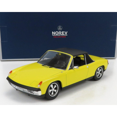 NOREV PORSCHE VOLKSWAGEN 914/4 2.0 1975 - YELLOW 1/18