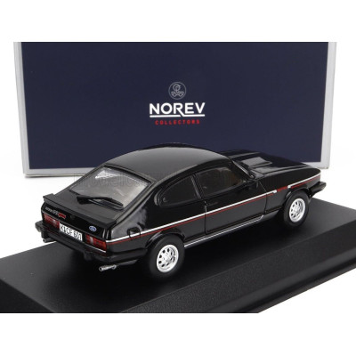 NOREV FORD ENGLAND CAPRI MKIII COUPE 1980 - BLACK 1/43