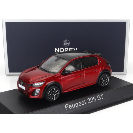 NOREV PEUGEOT 208 GT 2024 - ELIXIR RED 1/43