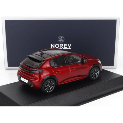NOREV PEUGEOT 208 GT 2024 - ELIXIR RED 1/43