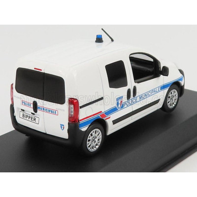 NOREV PEUGEOT BIPPER POLICE MUNICIPALE 2009 - WHITE 1/43
