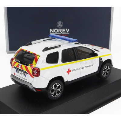 NOREV DACIA DUSTER VLTT MEDICAL CAR AMBULANCE 2020 - WHITE 1/43