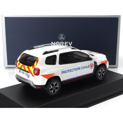 NOREV DACIA DUSTER PROTECTION CIVILE 2020 - WHITE 1/43