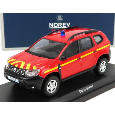 NOREV DACIA DUSTER POMPIERS 2020 - RED YELLOW 1/43