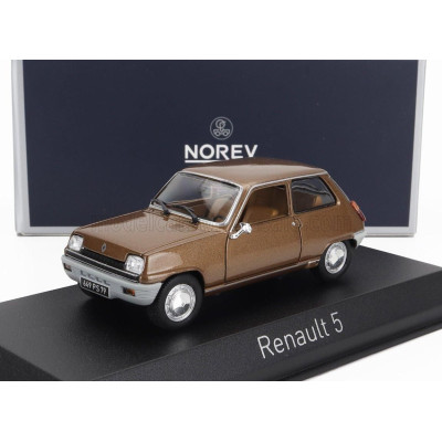NOREV RENAULT R5 TL 1974 - BROWN MET 1/43