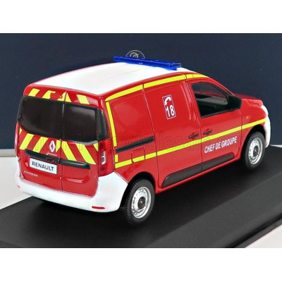 NOREV RENAULT EXPRESS VAN SAPEURS POMPIERS 2021 - RED WHITE 1/43