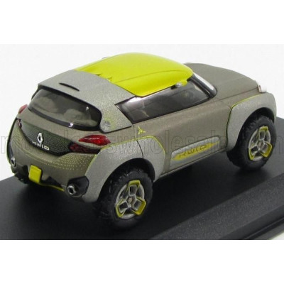 NOREV RENAULT CONCEPT CAR KWID SALON DE BOMBAY 2014 - GREY YELLOW 1/43