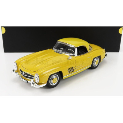 NOREV MERCEDES BENZ SL-CLASS 300SL ROADSTER SPIDER (W198 II) 1957 - YELLOW 1/18