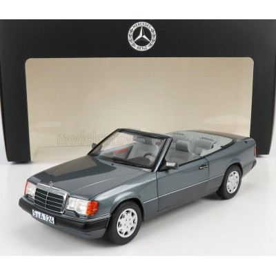 NOREV MERCEDES BENZ E-CLASS 300CE 24V (A124) CABRIOLET OPEN 1991 - GREY MET 1/18