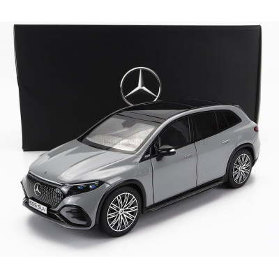 NZG MERCEDES BENZ EQS SUV (X296) VON MERCEDES-EQ 2022 - ALPINE GREY 1/18