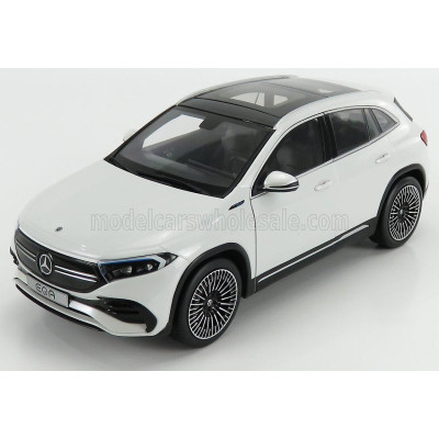 NZG MERCEDES BENZ EQA (H243) 2021 - DIGITAL WHITE 1/18
