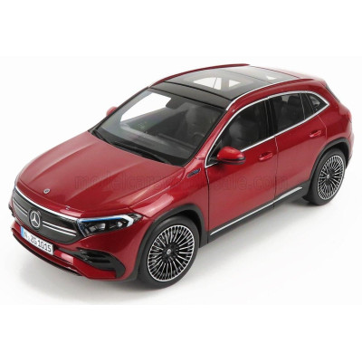 NZG MERCEDES BENZ EQA (H243) 2021 - PATAGONIA RED 1/18