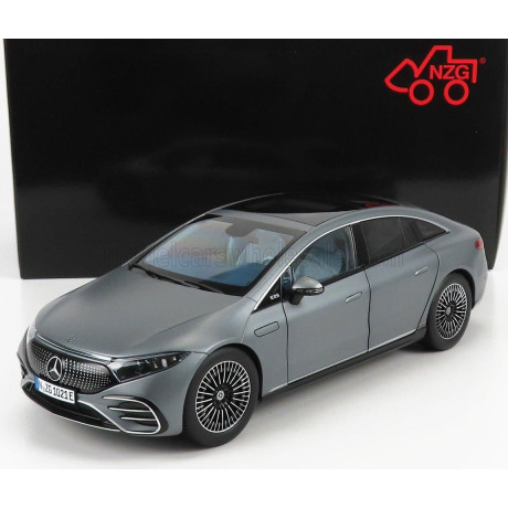NZG MERCEDES BENZ EQS AMG LINE (V297) 2022 - SELENIT GREY MET 1/18
