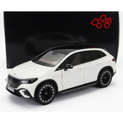 NZG MERCEDES BENZ EQE SUV AMG LINE (X294) 2023 - DIAMOND WHITE MET 1/18