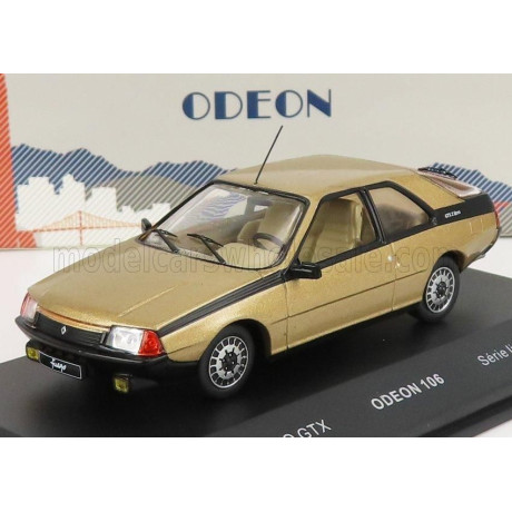 ODEON RENAULT FUEGO GTX 1985 - GOLD MET 1/43