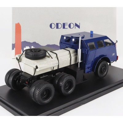 ODEON PACIFIC TANK M26 TRACTOR TRUCK 3-ASSI BOURGEY MOUNTREUIL 1944 - BLUE 1/43