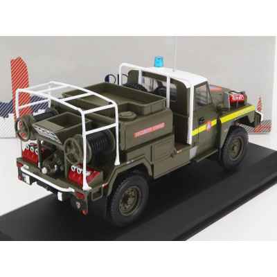 ODEON ACMAT TPK 4-35-C TANKER TRUCK CCFM SECURITE CIVILE 1985 - MILITARY GREEN 1/43