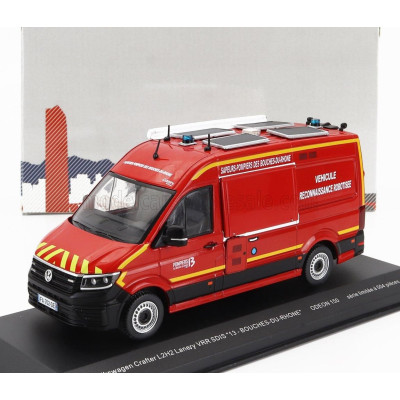 ODEON MAN TGE L2H2 VAN LANERY VRR SDIS 13 GARD VEHICULE RECONNAISSANCE ROBOTISEE BOUCHES DU RHONE SAPEURS POMPIERS 2020 - RED YE