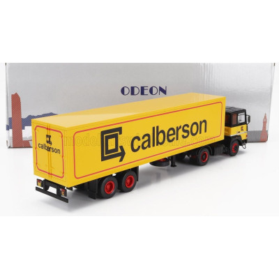 ODEON BERLIET TR280 TRUCK TELONATO CALBERSON 1978 - YELLOW BLACK RED 1/43