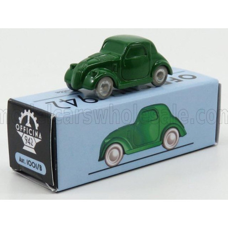 OFFICINA 942 FIAT 500B TOPOLINO - GREEN 1/76