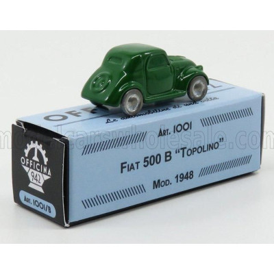 OFFICINA 942 FIAT 500B TOPOLINO - GREEN 1/76