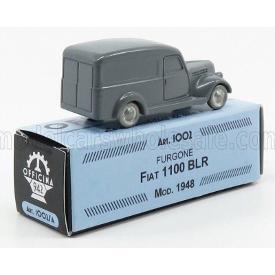 OFFICINA 942 FIAT 1100 BLR VAN - DARK GREY 1/76