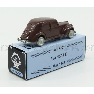 OFFICINA 942 FIAT 1500D 1948 - BROWN 1/76