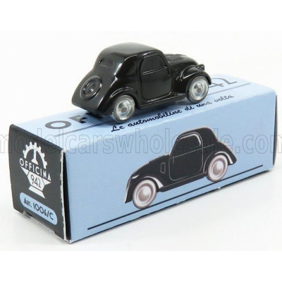 OFFICINA 942 FIAT 500A TOPOLINO 1936 - BLACK 1/76