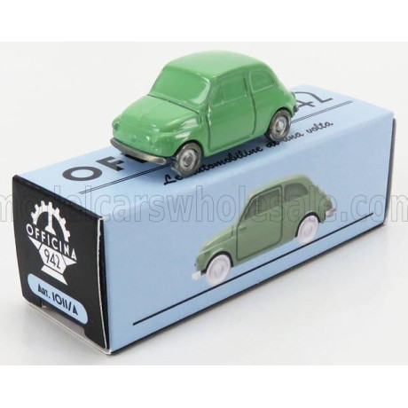 OFFICINA 942 FIAT NUOVA 500 1957 - GREEN 1/76