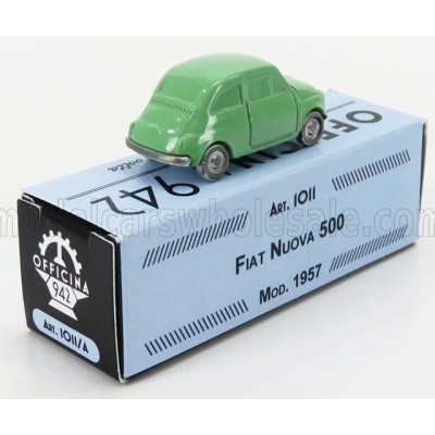 OFFICINA 942 FIAT NUOVA 500 1957 - GREEN 1/76