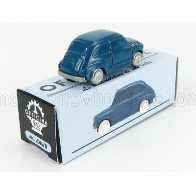 OFFICINA 942 FIAT 600 1955 - BLUE 1/76