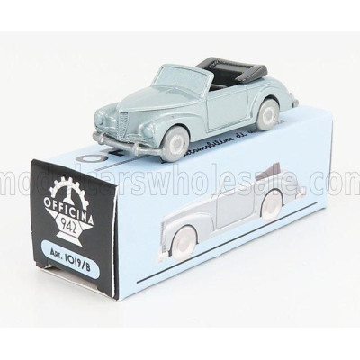 OFFICINA 942 FIAT 1100B CABRIOLET 1948 - LIGHT BLUE MET 1/76