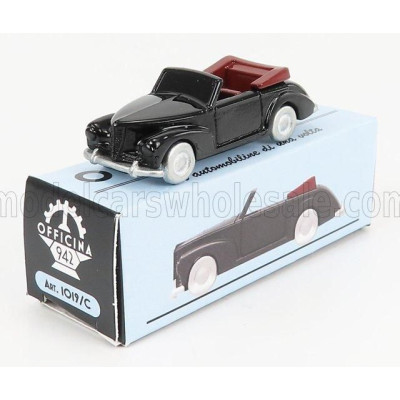 OFFICINA 942 FIAT 1100B CABRIOLET 1948 - BLACK 1/76