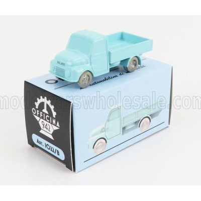OFFICINA 942 FIAT 615 AUTOCARRO - TRUCK - 1952 - LIGHT BLUE 1/76