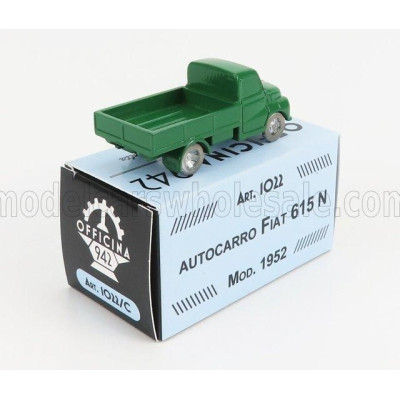 OFFICINA 942 FIAT 615 AUTOCARRO - TRUCK - 1952 - GREEN 1/76