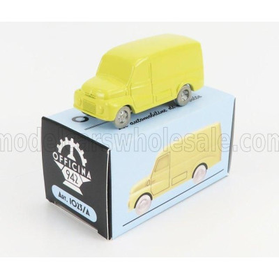 OFFICINA 942 FIAT 615 FURGONE - VAN - 1953 - YELLOW 1/76