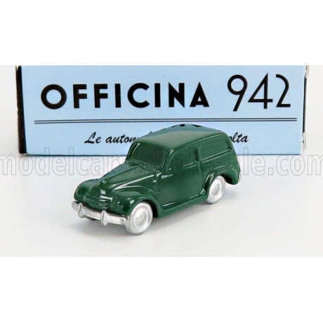OFFICINA 942 FIAT 500C BELVEDERE 1951 - GREEN 1/76